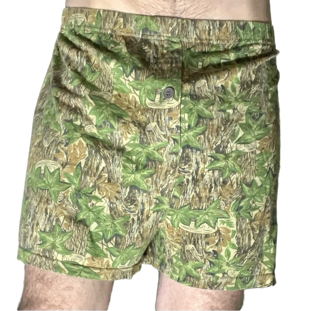 Briefly Stated Camouflage Boxer Shorts
